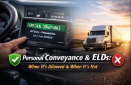 Personal Conveyance: When ELDs Allow It—and When They Don’t