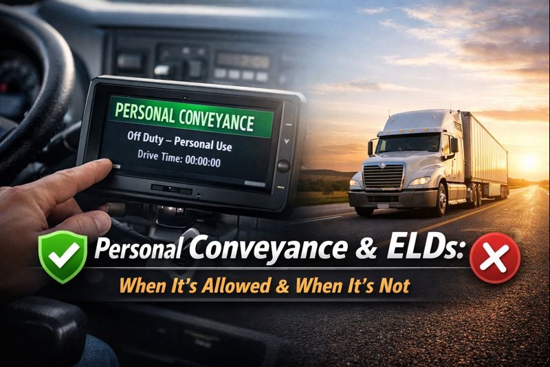 Personal Conveyance: When ELDs Allow It—and When They Don’t