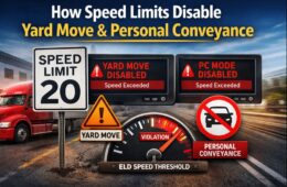 How Speed Limits Disable Yard Move and Personal Conveyance